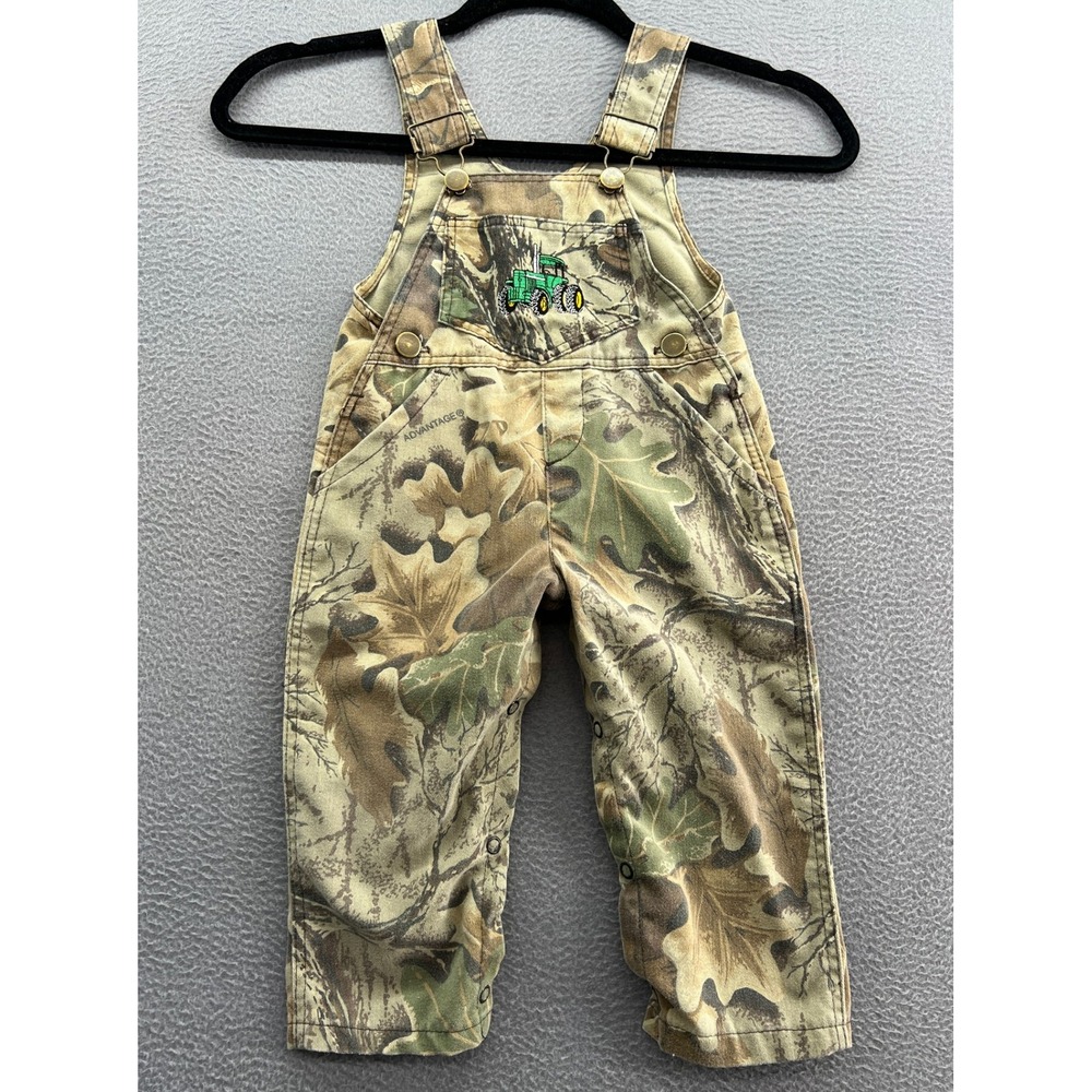 Jordan Lee Overalls Boys 12mo Kids Camo Tractor Outdoor Adventure Clothes